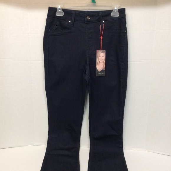 Laurie Felt Denim - Small Tall Jeans By Laurie Felt 28 Baby Bell Jeans NWT Indigo Color